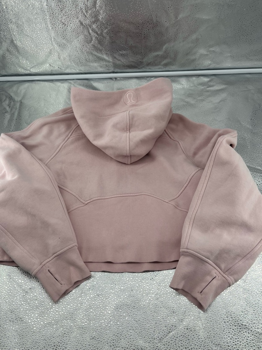 Lululemon Scuba Oversized Half-Zip Hoodie Size XS/S Light Pink - Picture 2 of 13